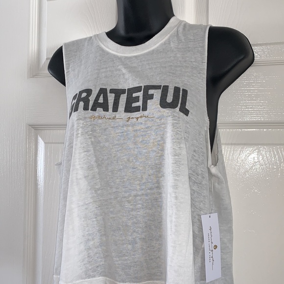 Spiritual Gangster Large GRATEFUL Tank NWT - Picture 3 of 8